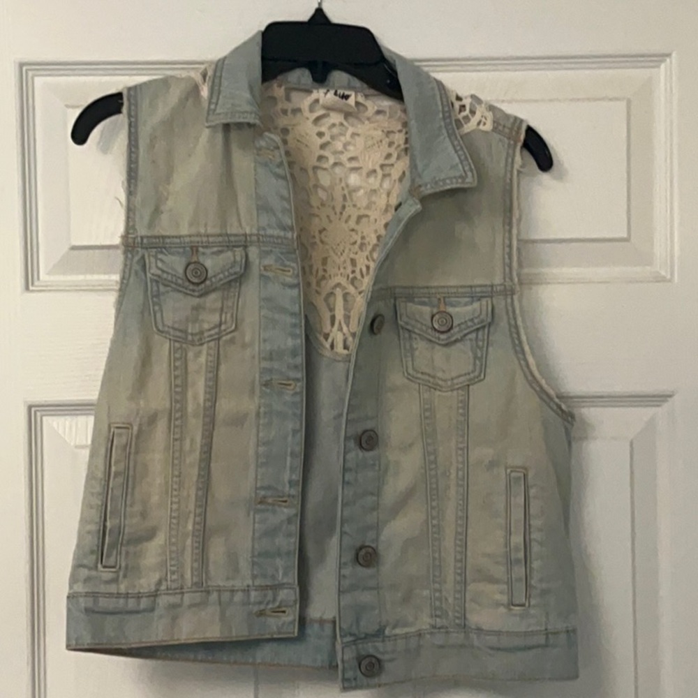Denim vest